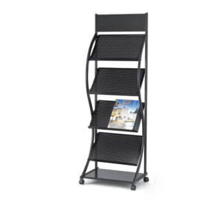 Mobile Literature Stand Holder