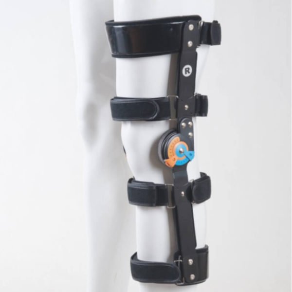 Hinged Knee Brace With Dial